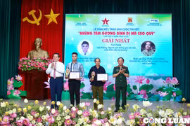 Báo Quân đội nhân dân trao giải Cuộc thi viết “Những tấm gương bình dị mà cao quý” lần thứ 14