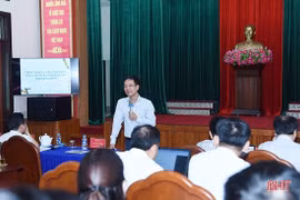 Hà Tĩnh tập huấn nâng cao kỹ năng đối thoại báo chí cho người phát ngôn 