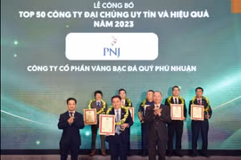 PNJ dẫn đầu ngành bán lẻ trong bảng xếp hạng VIX50 2023