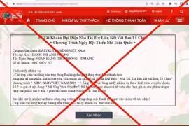 Giả mạo báo điện tử VTV News tổ chức hoạt động tuyển mẫu nhí, diễn viên nhí