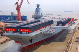 Tàu sân bay Phúc Kiến của Trung Quốc sắp thử nghiệm trên biển