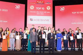 Agribank Top 10 thương hiệu mạnh Việt Nam 2023