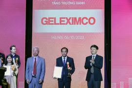 Tập đoàn GELEXIMCO giành “cú đúp” giải thưởng Thương hiệu Mạnh Việt Nam 2022-2023.