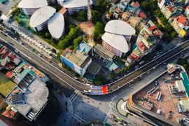 Hà Nội: Kỳ vọng giảm ùn tắc nút giao Chùa Bộc - Phạm Ngọc Thạch khi cầu vượt chữ C được thông xe