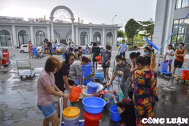 Tạm dừng cấp nước sạch sông Đà phía Tây Nam Hà Nội
