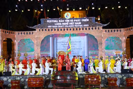 Ấn tượng chương trình khai mạc Festival làng nghề Việt Nam năm 2023