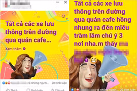Xử phạt một phụ nữ lên mạng “báo chốt” CSGT làm nhiệm vụ