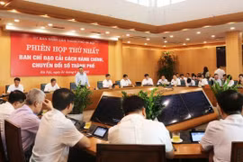 Văn phòng UBND TP Hà Nội đứng đầu về Chỉ số hài lòng của người dân