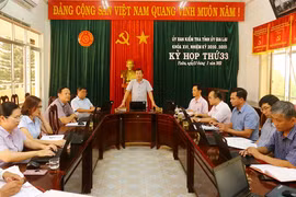Ủy ban Kiểm tra tỉnh Gia Lai kỷ luật một loạt cán bộ Công an, nguyên lãnh đạo sở