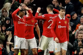 Dàn sao Brazil tỏa sáng đưa Man Utd lọt vào vòng 5 FA Cup