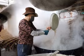 Làng miến Cự Đà "chạy hết công suất" đón Tết