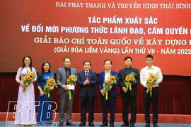 Thái Bình triển khai Giải báo chí toàn quốc về xây dựng Đảng lần thứ VIII