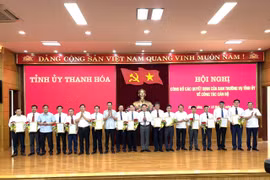 Luân chuyển nhiều cán bộ chủ chốt ở các địa phương, đơn vị tại Thanh Hoá