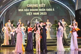 Nữ doanh nhân thủ đô đăng quang Hoa hậu Doanh nhân Châu Á Việt Nam 2023