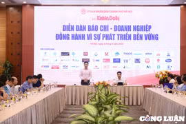 Diễn đàn Báo chí - Doanh nghiệp đồng hành vì sự phát triển bền vững” năm 2023