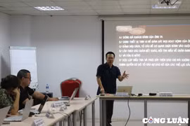 Khai giảng khóa tập huấn về kỹ năng nhập vai khi làm phóng sự điều tra