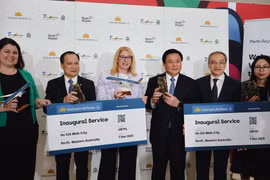Vietnam Airlines khai trương đường bay thẳng Perth (Úc) - TP. Hồ Chí Minh