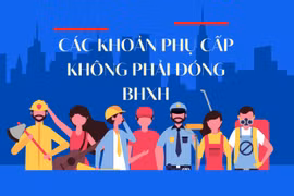 Các khoản phụ cấp không phải tính đóng bảo hiểm xã hội