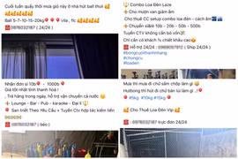 Bóng cười ngang nhiên bày bán rầm rộ trên mạng, thách thức cơ quan chức năng