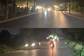 Hà Đông (Hà Nội): Nguy cơ tai nạn giao thông ở nhiều tuyến phố không có đèn chiếu sáng