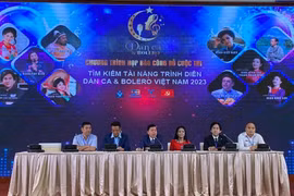 Dàn nghệ sĩ nổi tiếng ngồi ghế nóng Cuộc thi “Tìm kiếm tài năng trình diễn Dân ca và Bolero Việt Nam 2023”