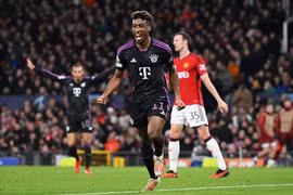 Thua 0-1 Bayern, MU bị loại khỏi Champions League với vị trí bét bảng