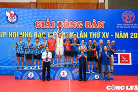 Giải Bóng bàn Cúp Hội Nhà báo Việt Nam: Lan tỏa tinh thần thể thao cao thượng của người làm báo