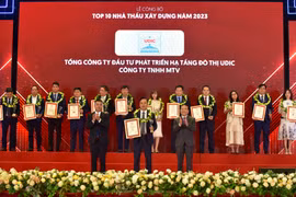 UDIC được vinh danh Top 10 nhà thầu xây dựng năm 2023
