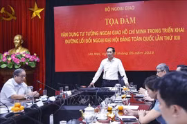 Vận dụng tư tưởng ngoại giao Hồ Chí Minh trong triển khai đường lối đối ngoại Đại hội XIII của Đảng
