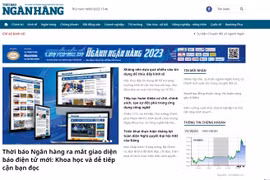 Thời báo Ngân hàng ra mắt giao diện báo điện tử mới