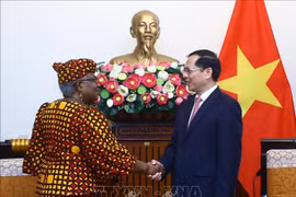 Bộ trưởng Ngoại giao Bùi Thanh Sơn tiếp Tổng Giám đốc WTO
