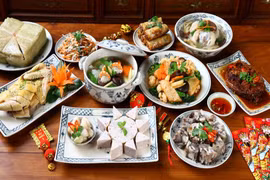 Nét riêng cỗ Tết vùng miền