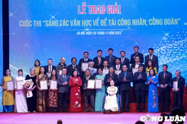 Trao giải cho 24 tác phẩm tại cuộc thi sáng tác văn học về công nhân, công đoàn