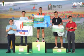 PV GAS đạt thành tích cao tại Giải Marathon Cà Mau 2023 - Cup Petrovietnam