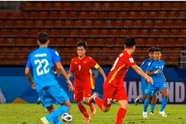 U17 Việt Nam hòa tiếc nuối ở trận ra quân giải U17 châu Á