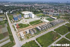 Toàn cảnh dự án Trường Đại học Tài chính - Ngân hàng Hà Nội xây dựng không phép