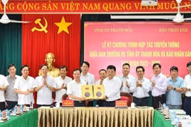 Tỉnh Thanh Hóa và Báo Nhân Dân nâng cao chất lượng, hiệu quả công tác phối hợp tuyên truyền