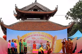 Phúc Thọ (Hà Nội): Nỗ lực khôi phục lại làn điệu Trống quân