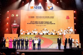 SHB nhận Huân chương Lao động hạng Ba nhân kỷ niệm 30 năm thành lập