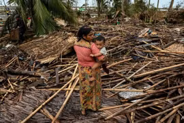Liên hợp quốc kêu gọi chính quyền Myanmar mở cửa cứu trợ bão Mocha