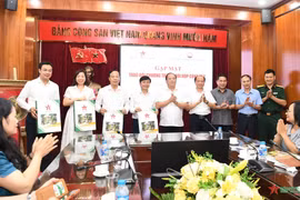 Báo Quân đội nhân dân với Học viện Báo chí và Tuyên truyền tăng cường hợp tác, gắn kết chặt chẽ