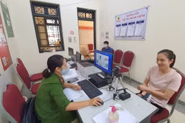 Hà Nội: 45 xã, phường đã hoàn thành chỉ tiêu cấp căn cước công dân