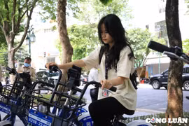 Hà Nội: Lợi ích thiết thực khi đưa xe đạp công cộng vào khai thác