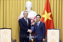 Chủ tịch nước Võ Văn Thưởng tiếp Thống đốc tỉnh Kaluga, Liên bang Nga
