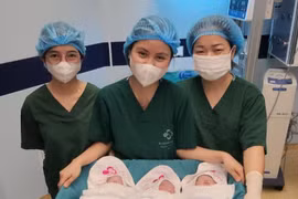 Phú Thọ: Thực hiện thành công ca mổ sinh 3 hiếm gặp