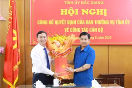 Bắc Giang: Công bố quyết định về công tác cán bộ tại Ban Tuyên giáo Tỉnh ủy và huyện Lục Ngạn