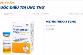 Bộ Y tế thu hồi và tiêu hủy một lô thuốc điều trị ung thư