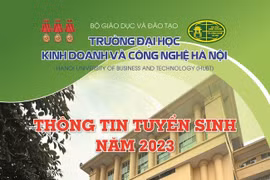 Thông tin tuyển sinh Trường Đại học Kinh doanh và Công nghệ Hà Nội năm 2023