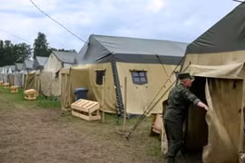 Lính đánh thuê Wagner huấn luyện cùng quân đội Belarus