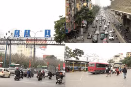 Bến xe vắng vẻ, giao thông Thủ đô thông thoáng trong ngày cuối nghỉ Tết Dương lịch